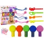 LEAN TOYS Hair Colouring Set for Children 5 Paints Erasers