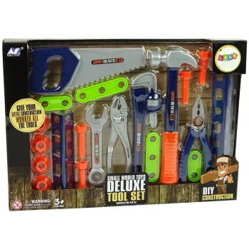 LEAN TOYS Handyman Set Tools Screwdriver Hammer Saw