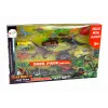 LEAN TOYS Helicopter Dinosaurs Vehicle Set 8 Colorful Pcs