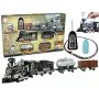 LEAN TOYS Huge Train with Sound, Lights and Smoke 206.5 cm x 153.5 cm