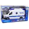 LEAN TOYS Interaktīvā policijas radio mašīna ar gaismas un skaņas efektiem, atveramām durvīm