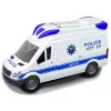LEAN TOYS Interaktīvā policijas radio mašīna ar gaismas un skaņas efektiem, atveramām durvīm