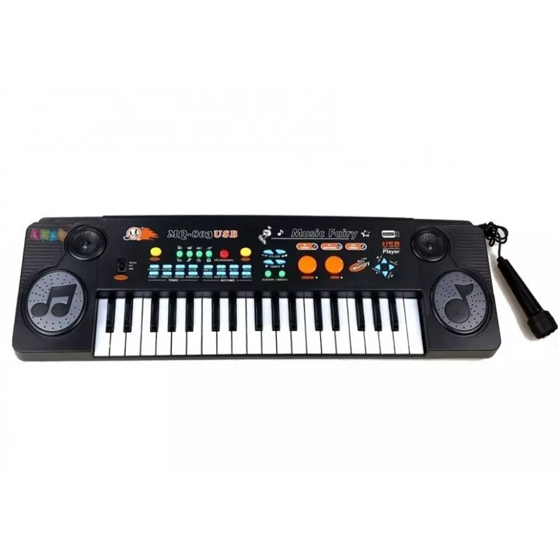 LEAN TOYS Keyboard With Microphone Multifunctional Educational Toy