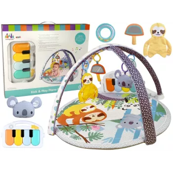 LEAN TOYS Koala Educational Mat Piano Melodies Suspenders