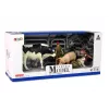 LEAN TOYS Large Farm Animal Figurine Set + Farmer and Homestead 10 Pieces