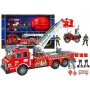 LEAN TOYS Large Fire Department Set Fire Truck Figures Quad Helmet For Children