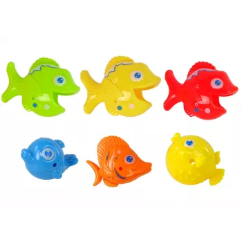 LEAN TOYS Large Fishing Set with Fishing Rod Let's Go Fishing! 11 Elements