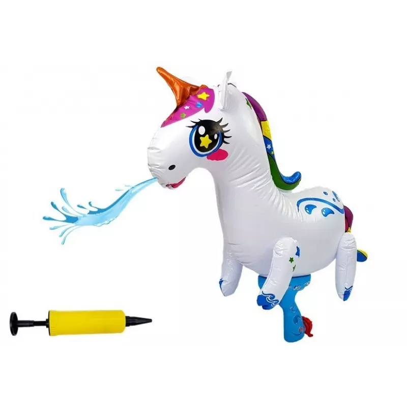 LEAN TOYS Large Pumped Unicorn Water Gun