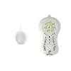 LEAN TOYS Large Remote Controlled RC Spider, Battery Operated, White and Gray