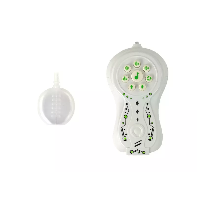 LEAN TOYS Large Remote Controlled RC Spider, Battery Operated, White and Gray