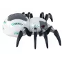LEAN TOYS Large Remote Controlled RC Spider, Battery Operated, White and Gray