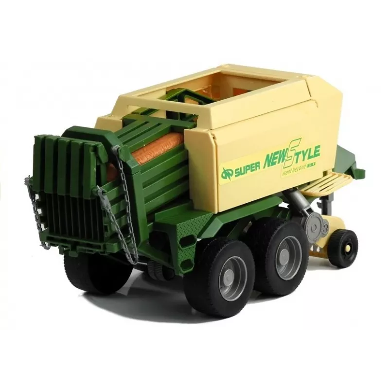LEAN TOYS Lielais traktors ar piekabi Lauksaimniecības mašīna 65 cm
