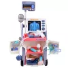 LEAN TOYS Little Doctor's Set Medical Cart X-Ray ECG Lights Pink 16 pcs.