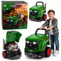 LEAN TOYS Little Handyman's Izjaucamais Traktors ar Gaismām, Skaņām un Tvaiku