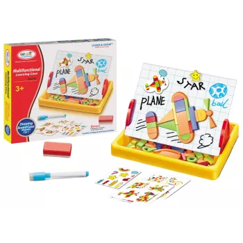 LEAN TOYS Magnetic Board for Drawing Geometrical Figures Magnets