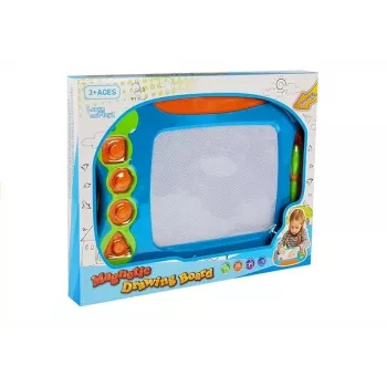 LEAN TOYS Magnetic Drawing Board with Geometrical Stamps