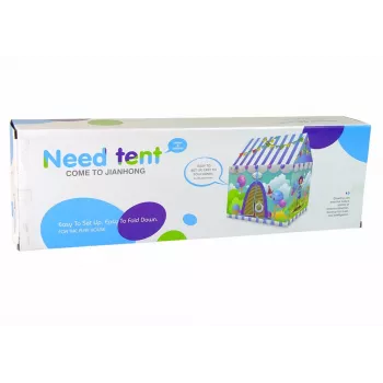 LEAN TOYS Merry Circus Tent For Kids Garden