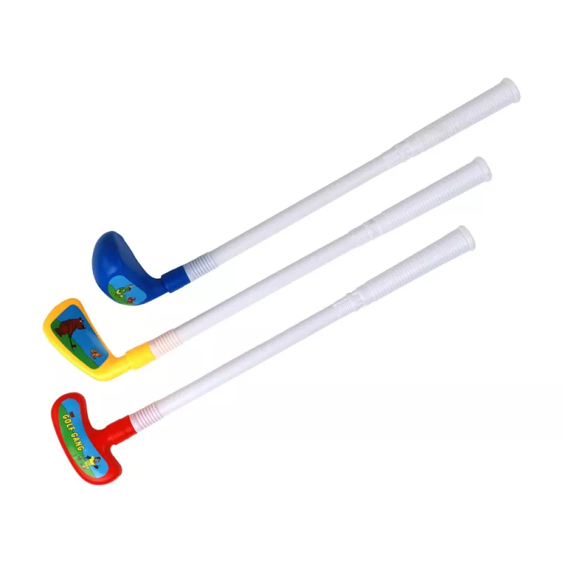 LEAN TOYS Mini Golf komplekts bērniem, nūjas, 12 daļas