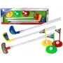 LEAN TOYS Mini Golf komplekts bērniem, nūjas, 12 daļas