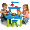 LEAN TOYS Multi-level Water Table Playground ar krēslu, piederumiem un veidnēm 63cm