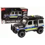 LEAN TOYS Bezceļu policijas auto 1:14 ar inerces piedziņu