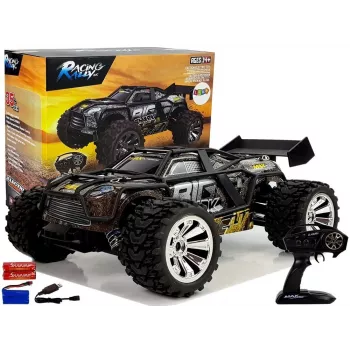 LEAN TOYS Off-Road Remote Controlled Brown & Yellow 2.4G 1:18 35 km/h Speed Control