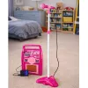 LEAN TOYS Pink Electric Guitar with Microphone and Amplifier