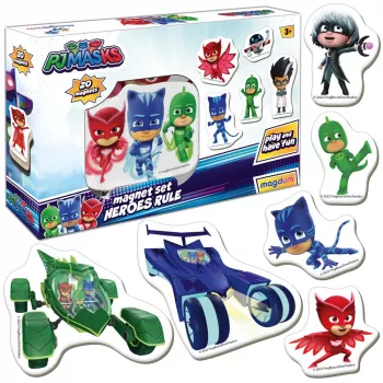 LEAN TOYS PJ Masks Magnet Set Pjmasks ME 5031-32