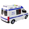 LEAN TOYS Policijas auto Drive Friction Sounds Light