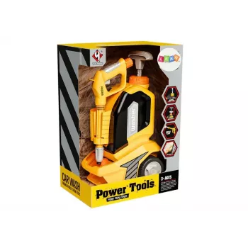 LEAN TOYS Bērnu spiediena mazgātājs - rotaļu tīrīšanas komplekts ar lupatiņu, sūkli un stiepļu tīrītāju, manuālais sūknis, 750ml, vecumam 3+