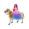 LEAN TOYS Princess Doll ar balto poniju un aksesuāriem