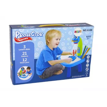 LEAN TOYS Projector For Learning To Draw Dinosaur Projector Table