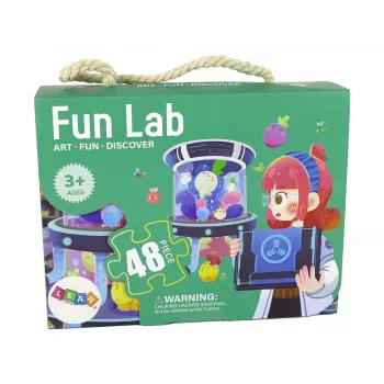 LEAN TOYS Puzzles For Kids Laboratory Jigsaw Puzzle 48 Elements