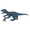 LEAN TOYS Remote-Controlled Dinosaur Velociraptor with Sound and Roaring, Blue