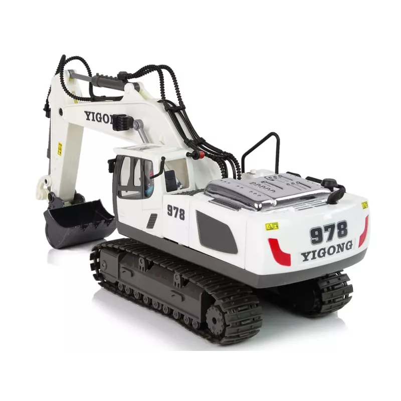 LEAN TOYS Remote Controlled Excavator Caterpillar Wheels 2.4 G Pilot
