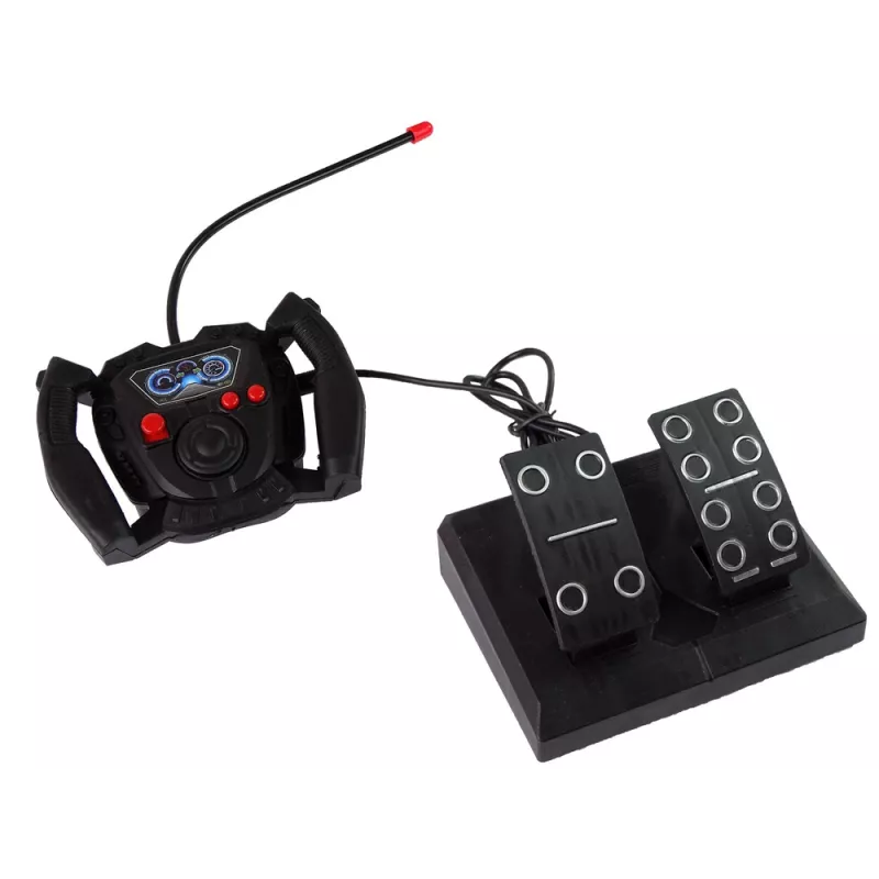 LEAN TOYS Remote Controlled Fire Station Gas Pedal Brake Remote Control Sound