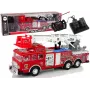 LEAN TOYS Remote Controlled Fire Station Gas Pedal Brake Remote Control Sound