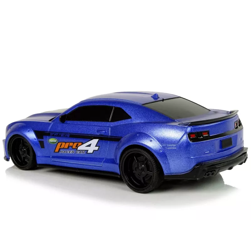 LEAN TOYS Remote Controlled Sports Car 1:24 Racing Blue Tinted Windows