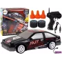 LEAN TOYS Remote Controlled Sports Car R/C 1:24 Black Replaceable Wheels
