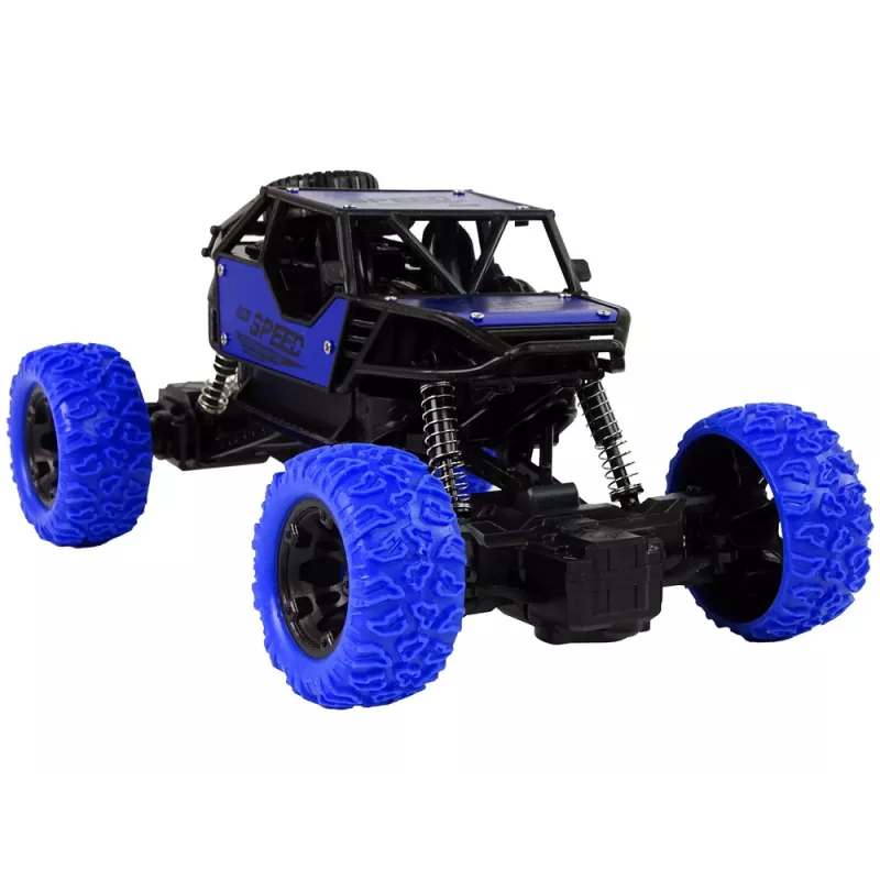 LEAN TOYS Remote Controlled Terrain Car R/C 1:18 Blue