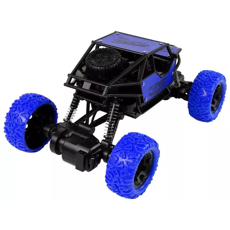 LEAN TOYS Remote Controlled Terrain Car R/C 1:18 Blue
