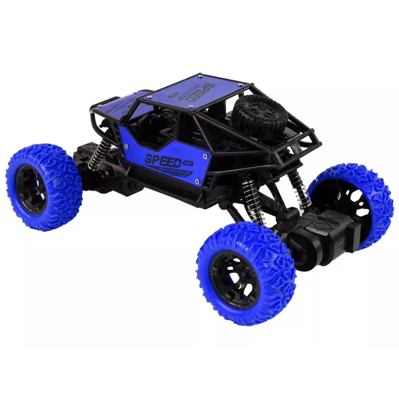 LEAN TOYS Remote Controlled Terrain Car R/C 1:18 Blue