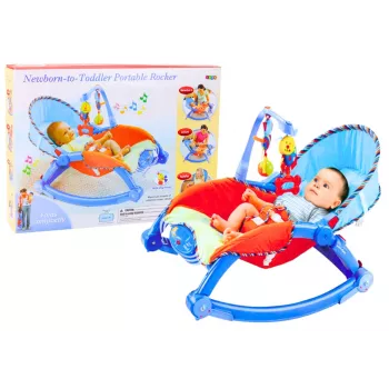 LEAN TOYS Rocking Chair for Newborn and Toddler Colorful