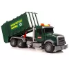 LEAN TOYS Rubbish Truck Bins Dark Green with Sounds and Lights