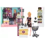 LEAN TOYS Set Doll In Supermarket Shelves Shopping Cart Food Products