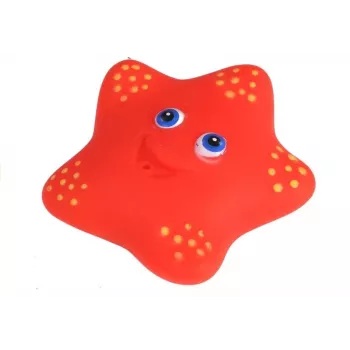 LEAN TOYS Set of Sea Animals for Bathing, Rubber Fishing Strainer, 12 pcs.