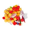 LEAN TOYS Set of Sweets Cake Cookies Velcro Decorations DIY