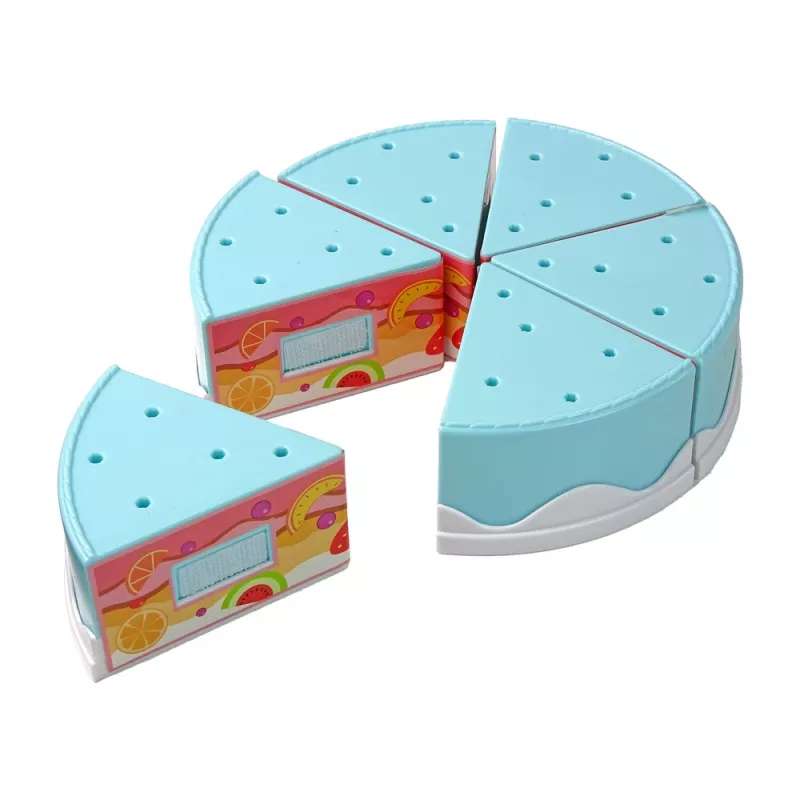 LEAN TOYS Set of Sweets Cake Cookies Velcro Decorations DIY