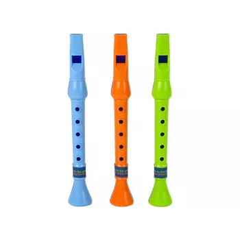 LEAN TOYS Trīs bērnu flautu komplekts Dzīvnieki
