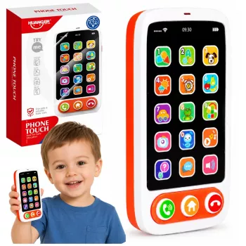 LEAN TOYS Smartphone Children's Interactive Educational Phone with Sounds and Lights